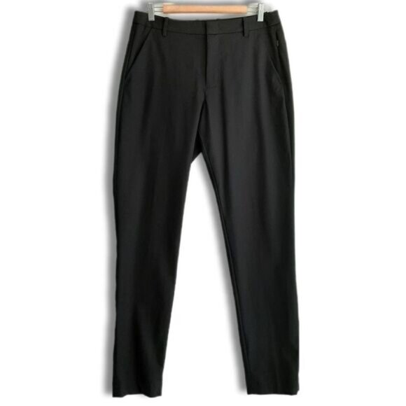 KIT & ACE Classic Slim Leg Flat Front Dress Pants Black Sz 32 - Picture 1 of 12